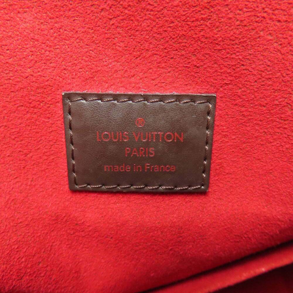 LOUIS VUITTON Authentic Brown Damier Canvas Tote Bag - Picture 6 of 16